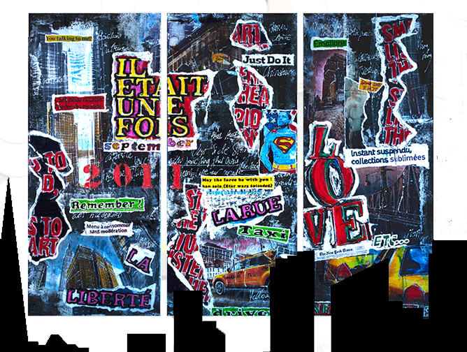 Collage de Christine Gauthier